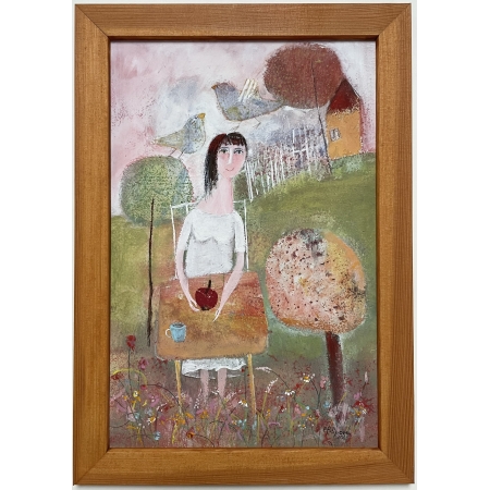 Bosé nohy v trávě